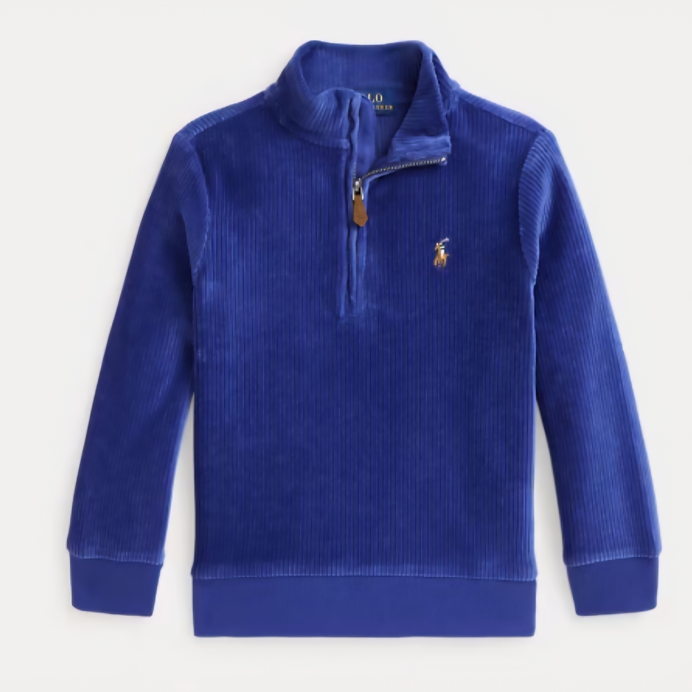 Ralph Lauren Polo Blue Corduroy Pullover Size - XL